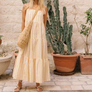 Anthropologie Charlie Holiday Isabelle Maxi Dress - 4